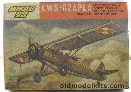 ZTS 1/72 LWS Czapla RWD-14b (Heron), S-01 plastic model kit